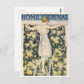 Carte Postale Dames Home Journal 1921 couverture par Coles Phill (Devant / Derrière)