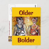 Carte Postale Dames plus âgées (Devant / Derrière)