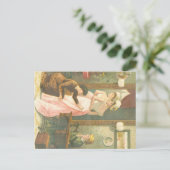 Carte Postale Dames victoriennes en robe (Debout devant)