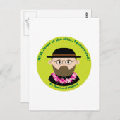 Carte Postale Damien de Molokai (Devant / Derrière)