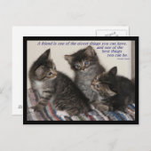 Carte postale d'amitié (Devant / Derrière)