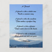 Carte postale d'amitié (Devant)