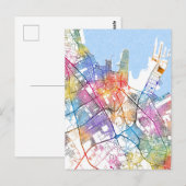 Carte Postale Dammam Saudi Arabia City Map (Devant / Derrière)