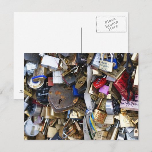 carte postale d'amour (Devant / Derrière)