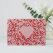 Carte postale d'amour romantique (Debout devant)