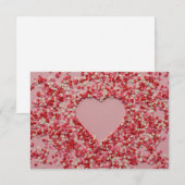 Carte postale d'amour romantique (Devant / Derrière)