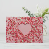 Carte postale d'amour romantique (Debout devant)