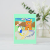 Carte Postale Damsel en détresse (Debout devant)