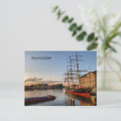 Carte postale d'Amsterdam (Debout devant)