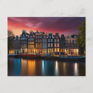 CARTE POSTALE D'AMSTERDAM