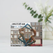 Carte postale d'Amsterdam (Debout devant)