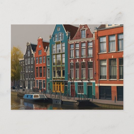 CARTE POSTALE D'AMSTERDAM (Devant)
