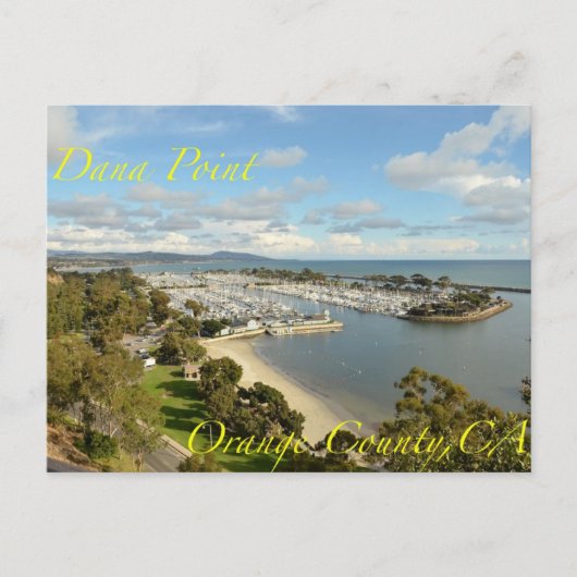 Carte Postale Dana Point Californie (Devant)
