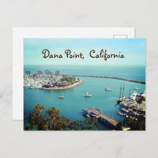 Carte Postale Dana Point Californie (Devant / Derrière)