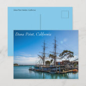 Carte Postale Dana Point Harbour California (Devant / Derrière)