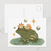 Carte Postale DanaBella la grenouille (Devant / Derrière)