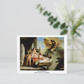Carte Postale Danae Et Zeus Par Tiepolo Giovanni Battista (Debout devant)
