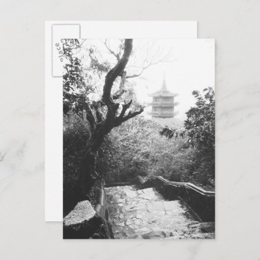 Carte Postale Danang Vietnam, Vue Temple Marble Mountain (Devant / Derrière)
