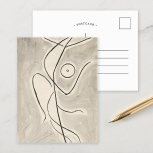 Carte Postale Dance Abstraction   Abraham Walkowitz