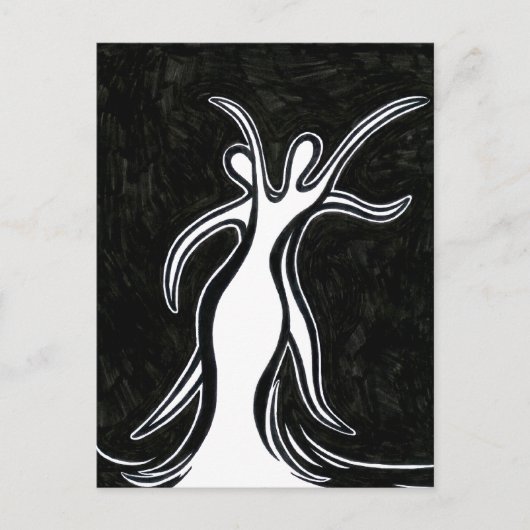 Carte Postale Dance Duo (Devant)
