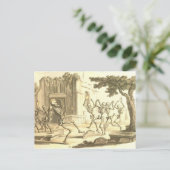 Carte Postale Dance Macabre Momento Mori (Debout devant)