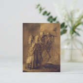 Carte Postale Dance of Death by Adriaen van de Venne (Debout devant)