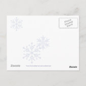 Carte Postale Dance of the Snowflakes Postcard (Dos)