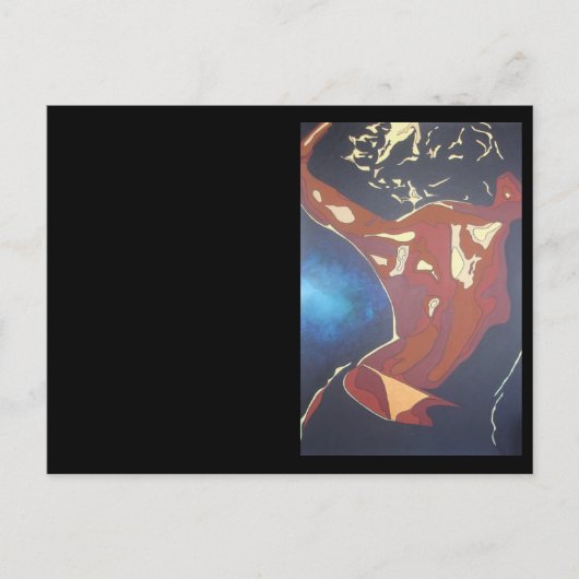 Carte Postale Dancefloor Diva Vacances d'été Art Abstrait (Devant)