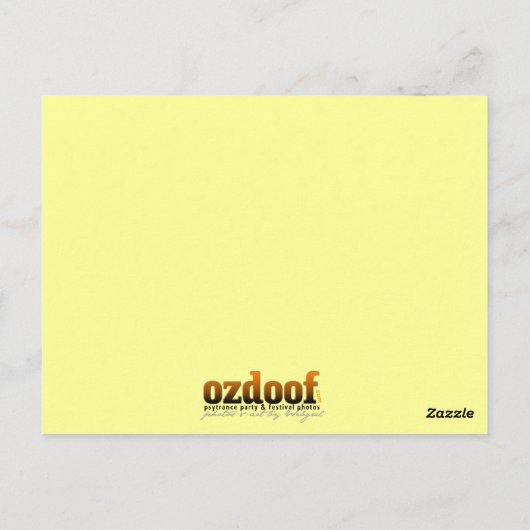 Carte postale Dancefloor Glimpses (Dos)