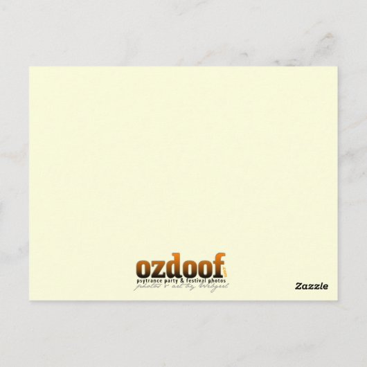 Carte postale Dancefloor Glimpses (Dos)