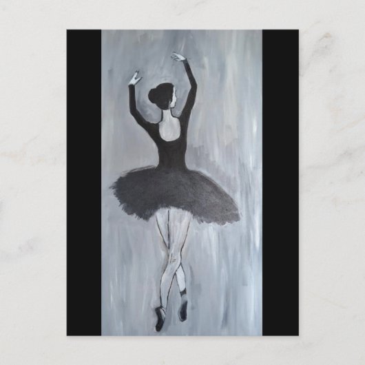 CARTE POSTALE DANCER BALLERINA (Devant)