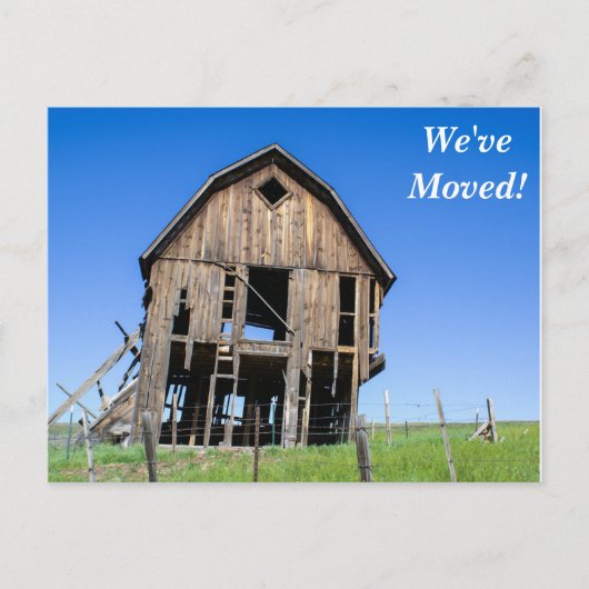 Carte postale d'ancienne maison déménagée nouvelle (Devant)