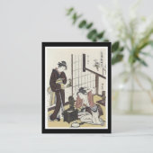 Carte postale d'Ancient Japanese (Debout devant)