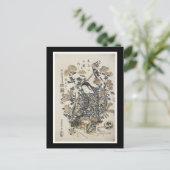 Carte postale d'Ancient Japanese (Debout devant)