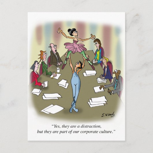 Carte Postale Dancing Cartoon 9386 (Devant)