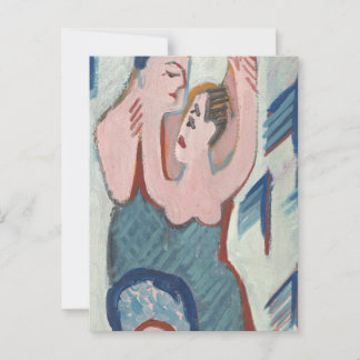 Carte Postale Dancing Couple Art Moderne