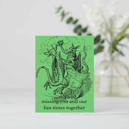 Carte postale Dancing Dragons (Debout devant)