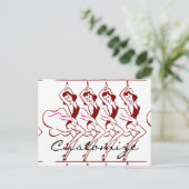 Carte Postale Dancing Girls Thunder_Cove (Debout devant)