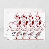 Carte Postale Dancing Girls Thunder_Cove (Devant / Derrière)