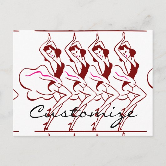 Carte Postale Dancing Girls Thunder_Cove (Devant)