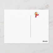 Carte Postale Dancing Juggler Clown (Dos)