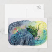Carte Postale Dancing Mantis (Devant / Derrière)