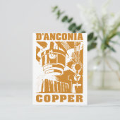 Carte Postale d'Anconia Copper / Logo en cuivre (Debout devant)