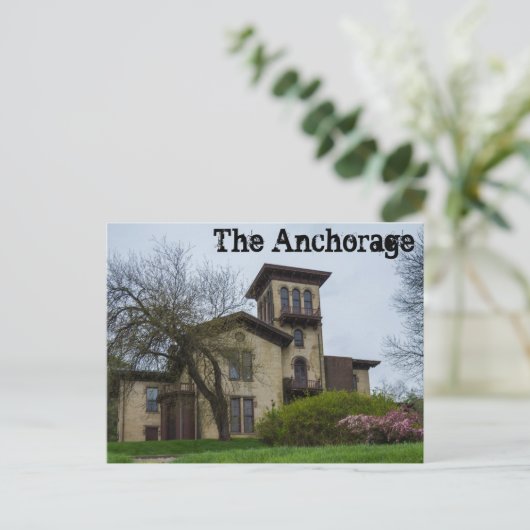 Carte postale d'ancrage (Debout devant)