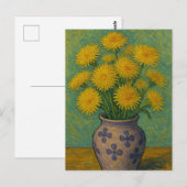 Carte postale Dandelion (Devant / Derrière)