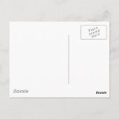 Carte Postale Dandelion cool vert et blanc avec gouttes d'eau (Dos)