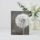 Carte Postale Dandelion Wish (Debout devant)