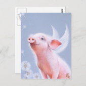 Carte Postale Dandelions (Devant / Derrière)