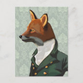 Carte Postale Dandy Fox Portrait 2 (Devant)
