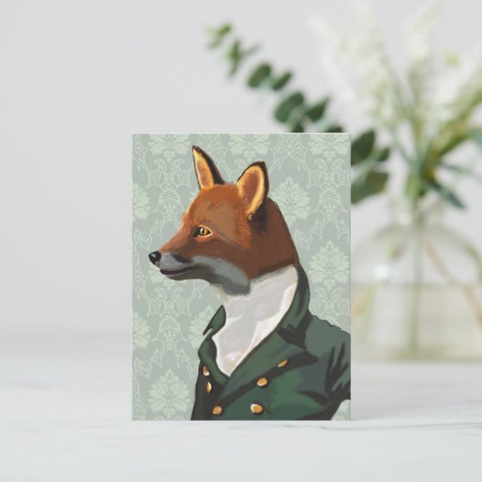 Carte Postale Dandy Fox Portrait 2 (Debout devant)